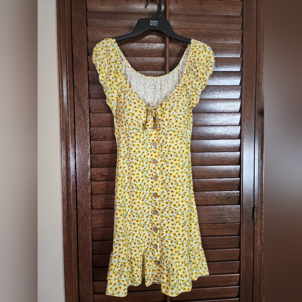 Floral Sunflower Dress